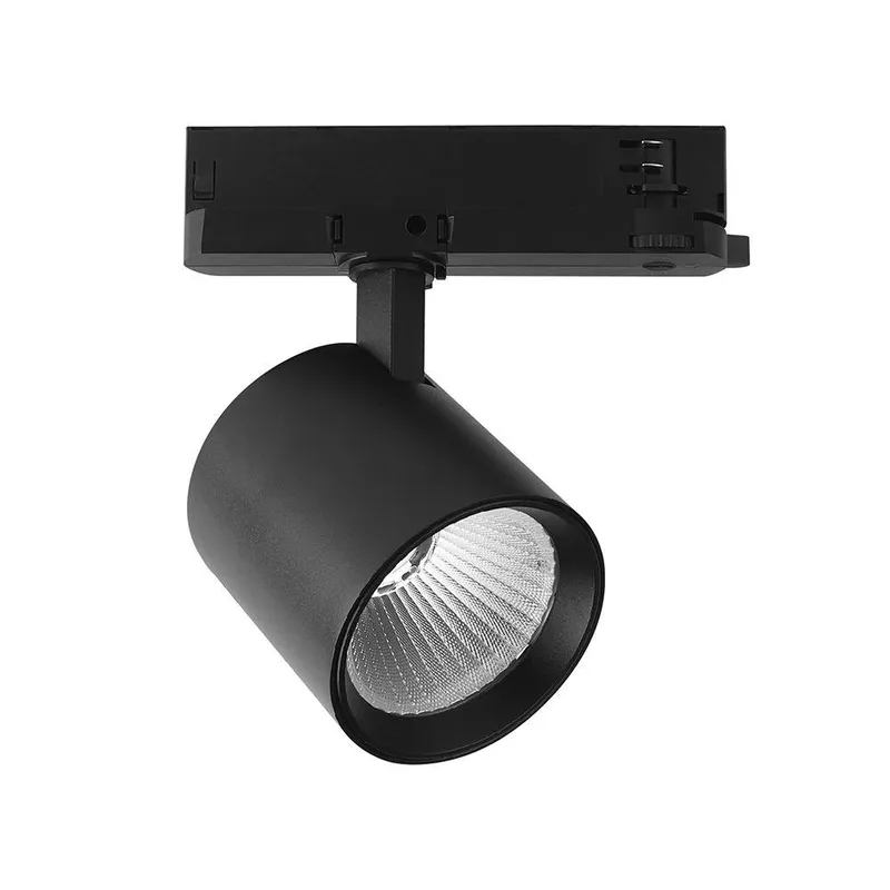 Oprawa Szynoprzewód 3F V-TAC 30W LED CREE CHIP 36ST VT-11130 6500K 2845LM 6 Lat Gwarancji - Czarna