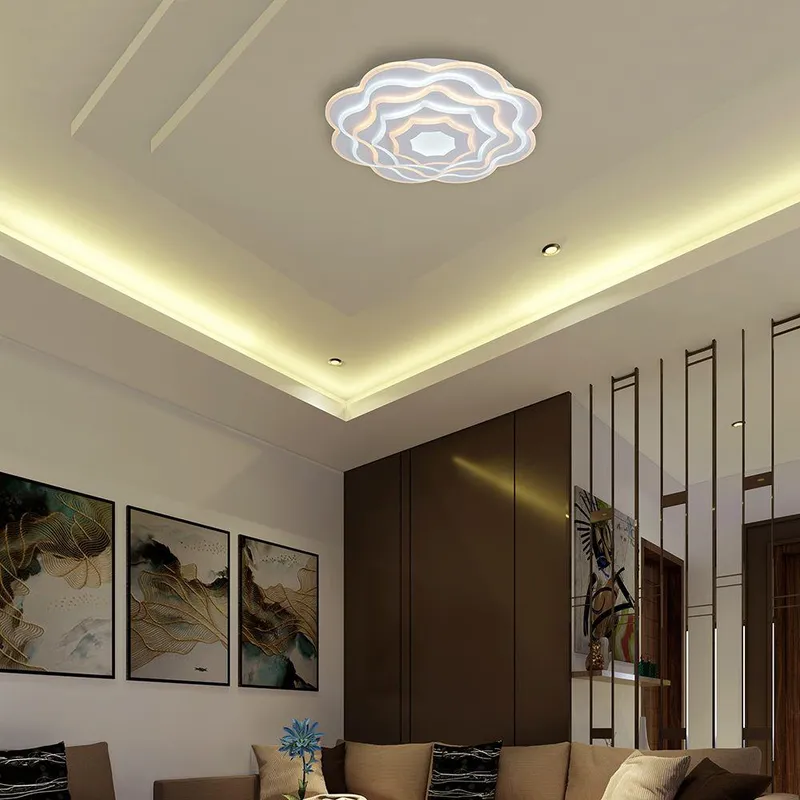 Oprawa Sufitowa V-TAC 100W LED 51cm Ściemnialna Pilot CCT VT-84050 3000K-6500K 8000LM - Biała