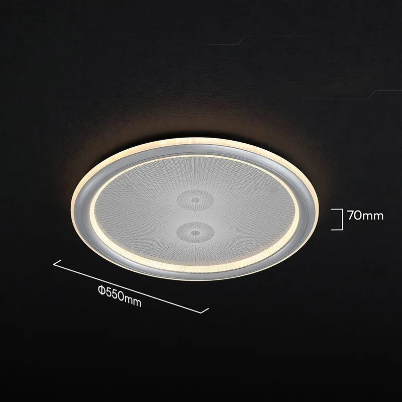 Oprawa Sufitowa V-TAC 50W LED 55cm Ściemnialna Pilot CCT VT-84031 3000K-4000K-6500K 4000LM - Szara