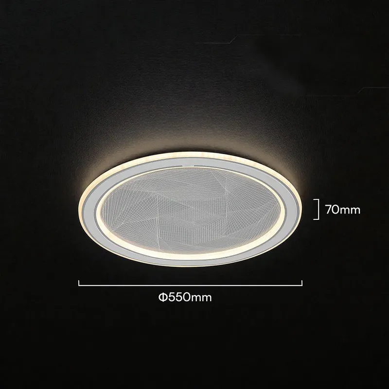 Oprawa Sufitowa V-TAC 50W LED 55cm Ściemnialna Pilot CCT VT-84032 3000K-4000K-6500K 4000LM - Szara