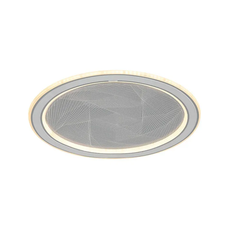 Oprawa Sufitowa V-TAC 50W LED 55cm Ściemnialna Pilot CCT VT-84032 3000K-4000K-6500K 4000LM - Szara