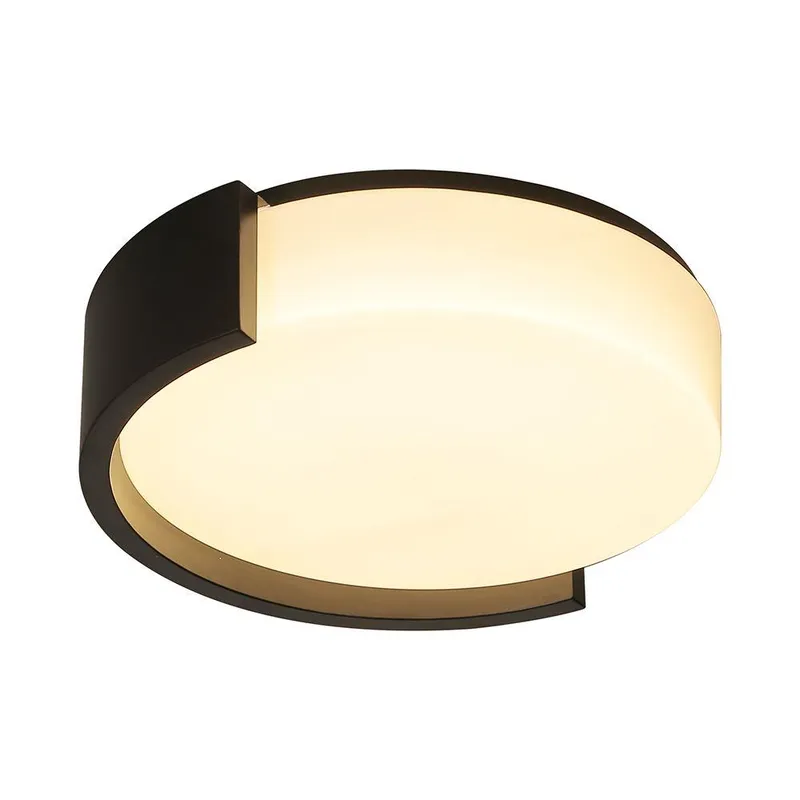 Oprawa Sufitowa Plafoniera V-TAC 48W LED 45cm 3w1 Ściemnialna BT Pilot CCT VT-84023 3000K-4000K-6500K 5760LM - Czarna