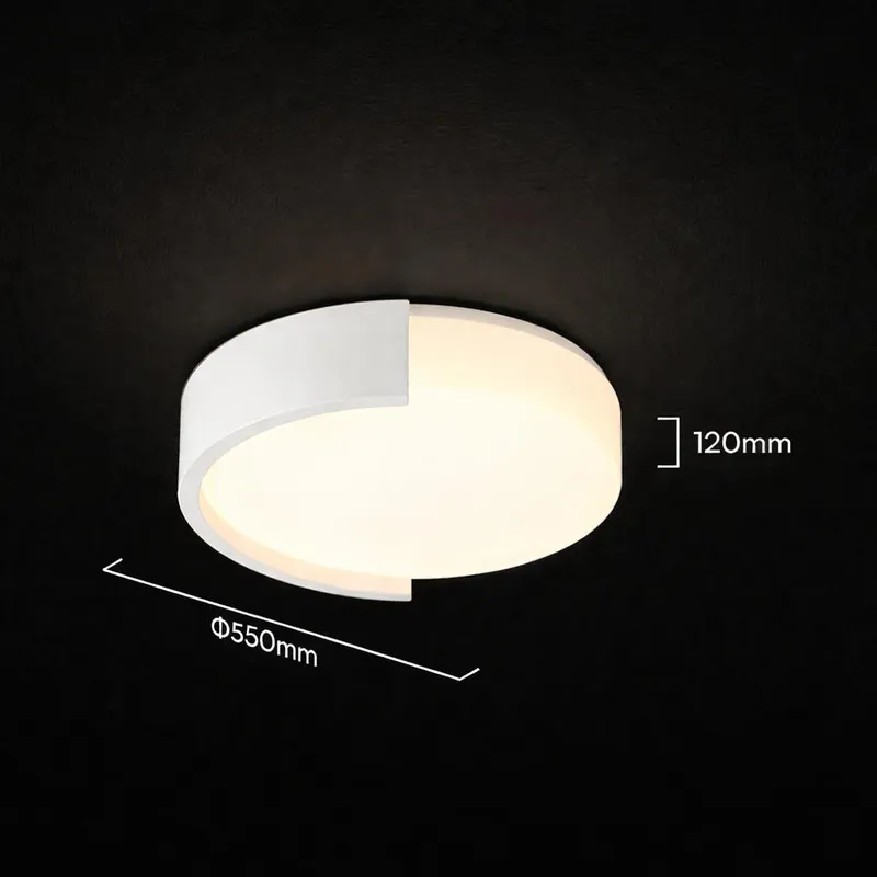 Oprawa Sufitowa Plafoniera V-TAC 63W LED 55cm 3w1 Ściemnialna BT Pilot CCT VT-84036 3000K-4000K-6000K 7200LM - Biała