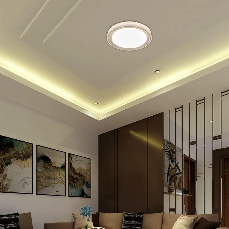 Oprawa Sufitowa Plafoniera V-TAC 30/60W LED 50cm 3w1 Ściemnialna Pilot CCT VT-85030 3000K-6500K 6000LM - Złota
