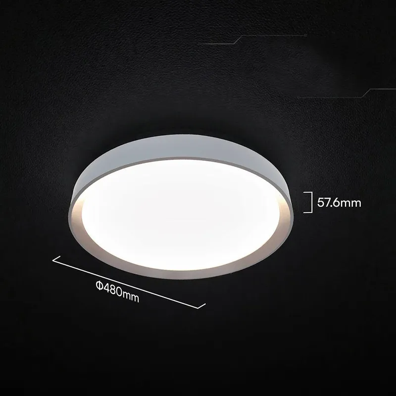 Oprawa Sufitowa Plafoniera V-TAC 30/60W/30W LED 48cm 3w1 Ściemnialna Pilot CCT VT-85031 3000K-6500K 6000LM - Brązowa