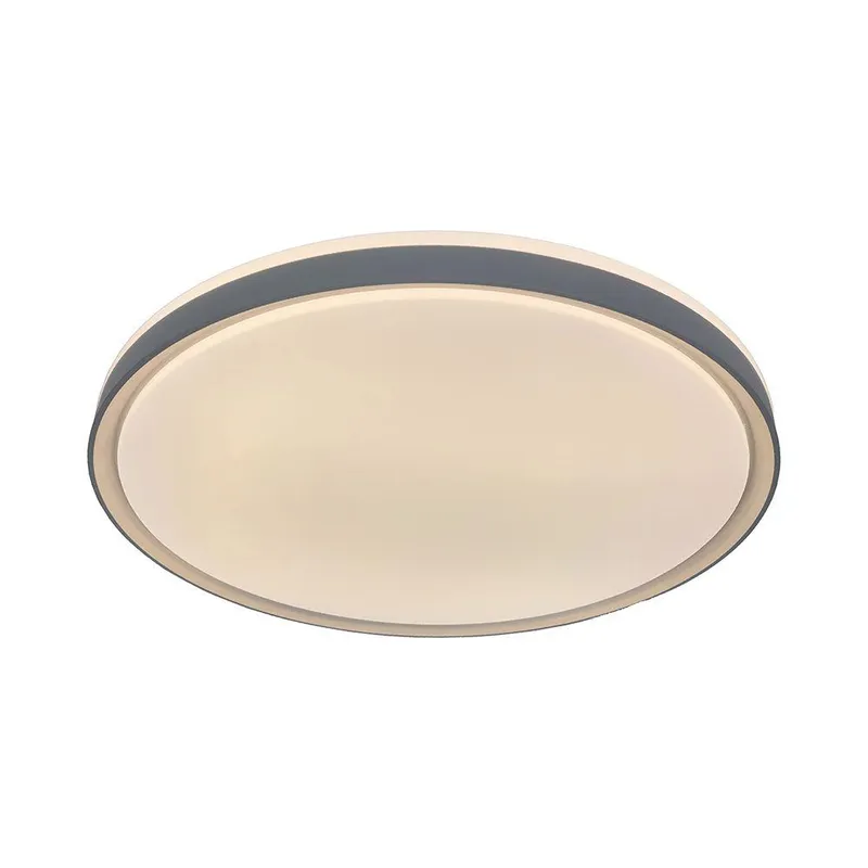Oprawa Sufitowa Plafoniera V-TAC 30/60W/30W LED 48cm 3w1 Ściemnialna Pilot CCT VT-85031 3000K-6500K 6000LM - Szara