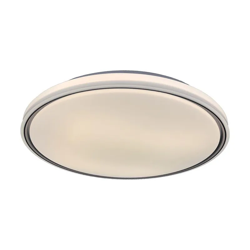Oprawa Sufitowa Plafoniera V-TAC 30W/60W/30W LED 49cm 3w1 Ściemnialna Pilot CCT VT-85033 3000K-4000K-6500K 6000LM - Czarna