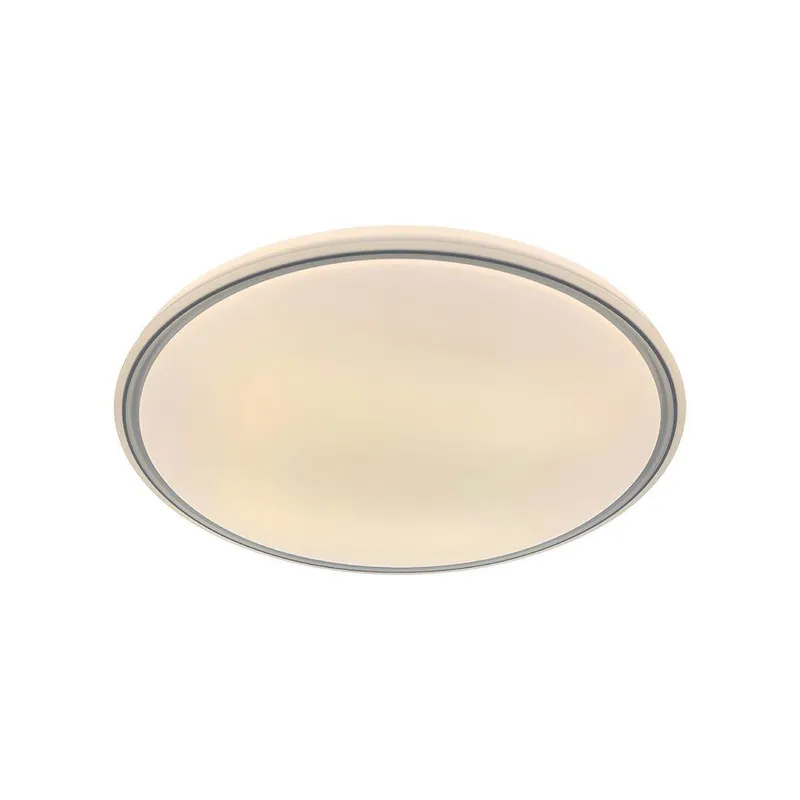 Oprawa Sufitowa Plafoniera V-TAC 30W/60W/30W LED 49cm 3w1 Ściemnialna Pilot CCT VT-85033 3000K-4000K-6500K 6000LM - Szara
