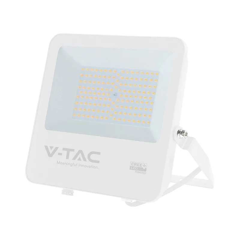 Naświetlacz LED V-TAC CREE CHIP 100W 135LM/W IP65 VT-44101 4000K 13500LM 6 Lat Gwarancji - Biały