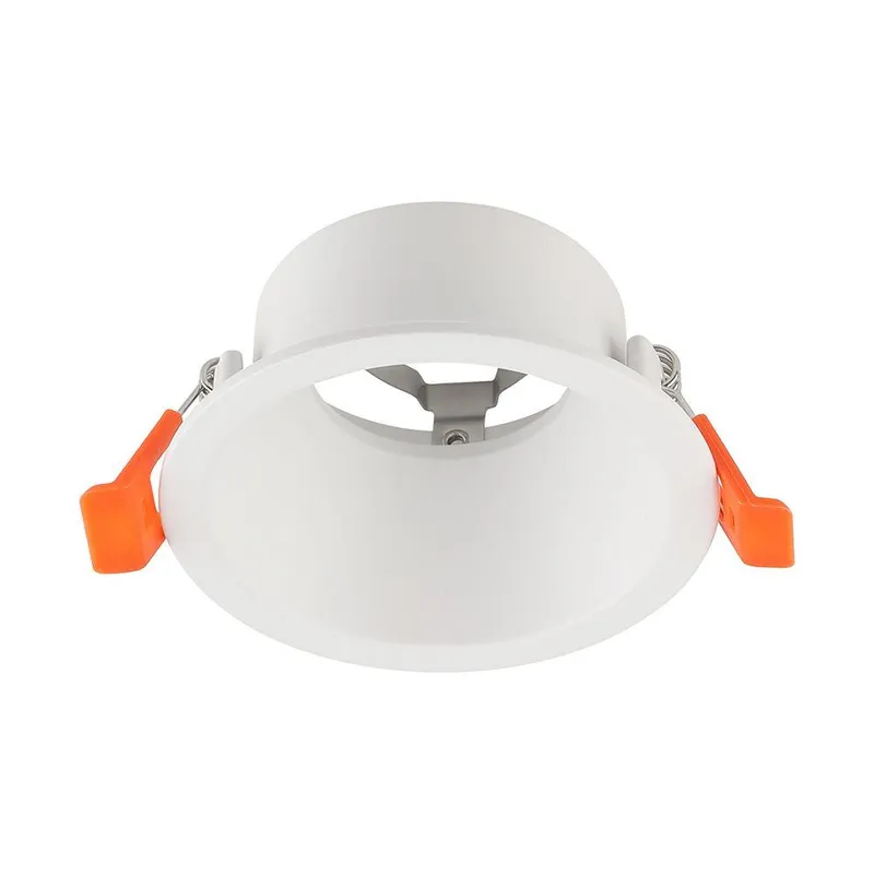 Oczko V-TAC Aluminiowe GU10 Okrągłe Ruchome Głębokie VT-4203RD 3 Lata Gwarancji - Białe