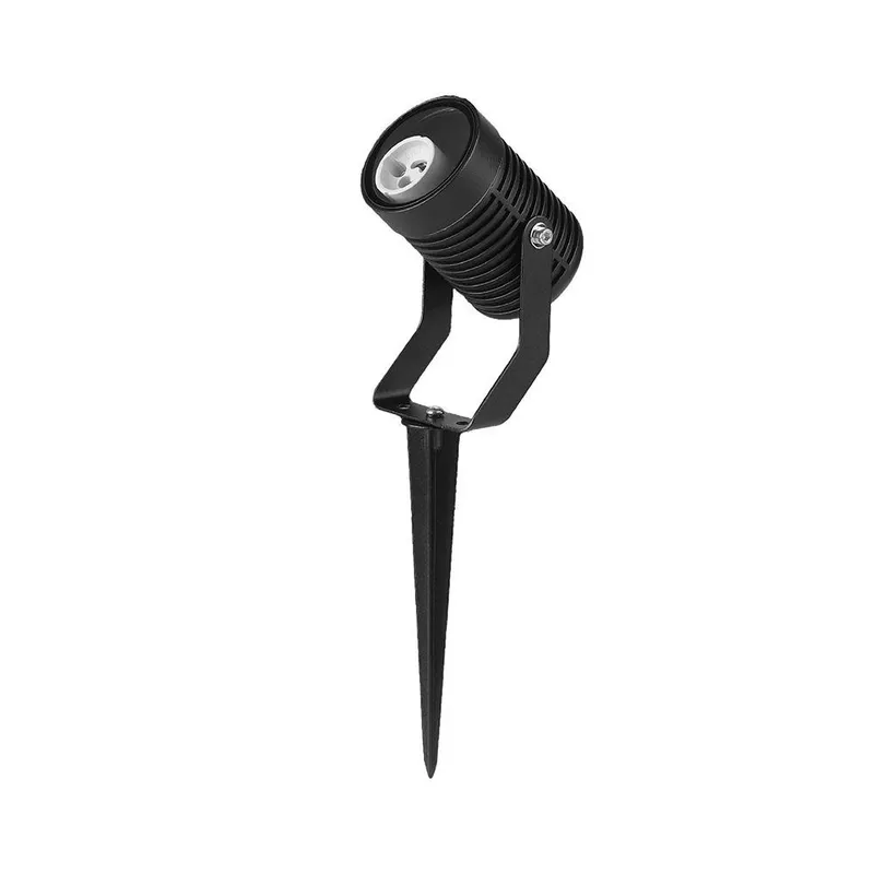 Oprawa Gruntowa Ogrodowa Wbijana Aluminium GU10 IP65 VT-44005 3 Lata Gwarancji - Czarna