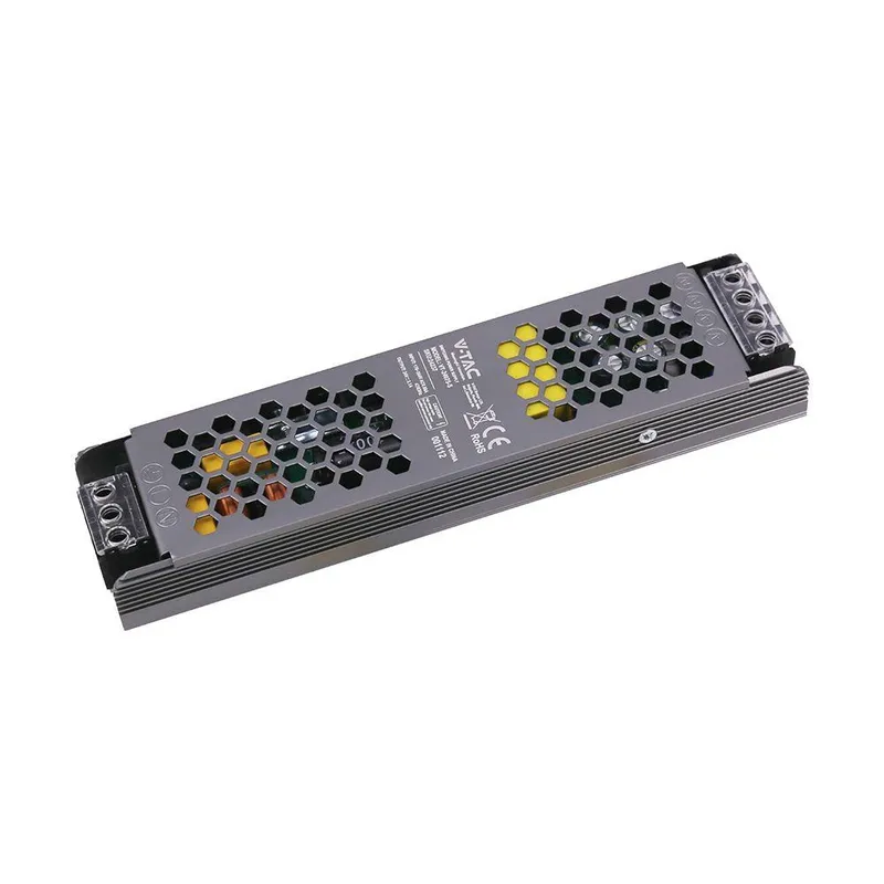 Zasilacz Do LED Modułowy Montażowy SLIM V-TAC 120W 24V 5A IP20 Filtr EMI VT-24122-S