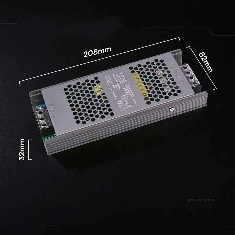 Zasilacz Do LED Modułowy Montażowy SLIM V-TAC 360W 24V 15A IP20 Filtr EMI VT-24361-S