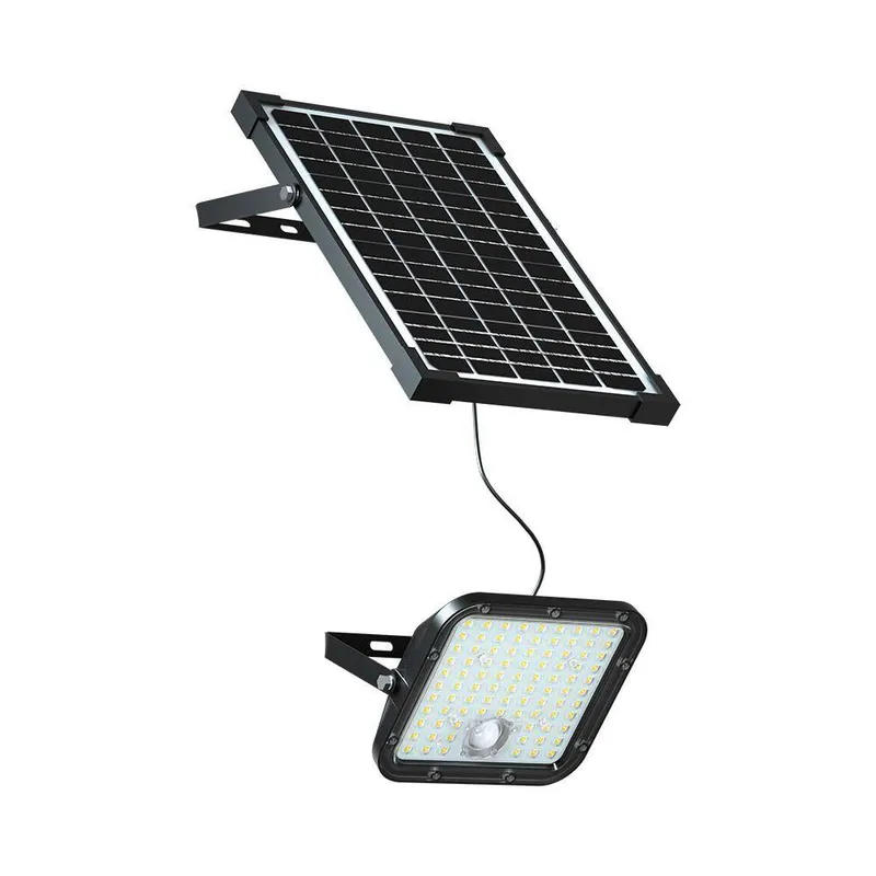 Naświetlacz LED Solarny V-TAC 30W Pilot Auto Timer Czujnik Ruchu IP65 CCT VT-432CCT 4000K-6000K 4800LM 3 Lata Gwarancji