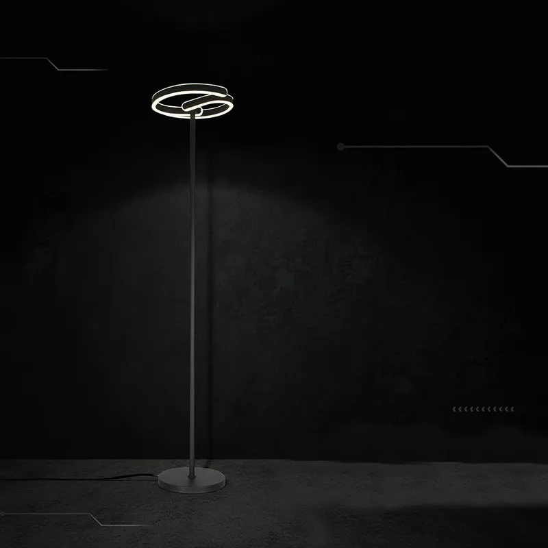 Lampa Podłogowa V-TAC 25W Kierownica FI30CM X 140cm VT-84048 4000K 3250LM - Czarna
