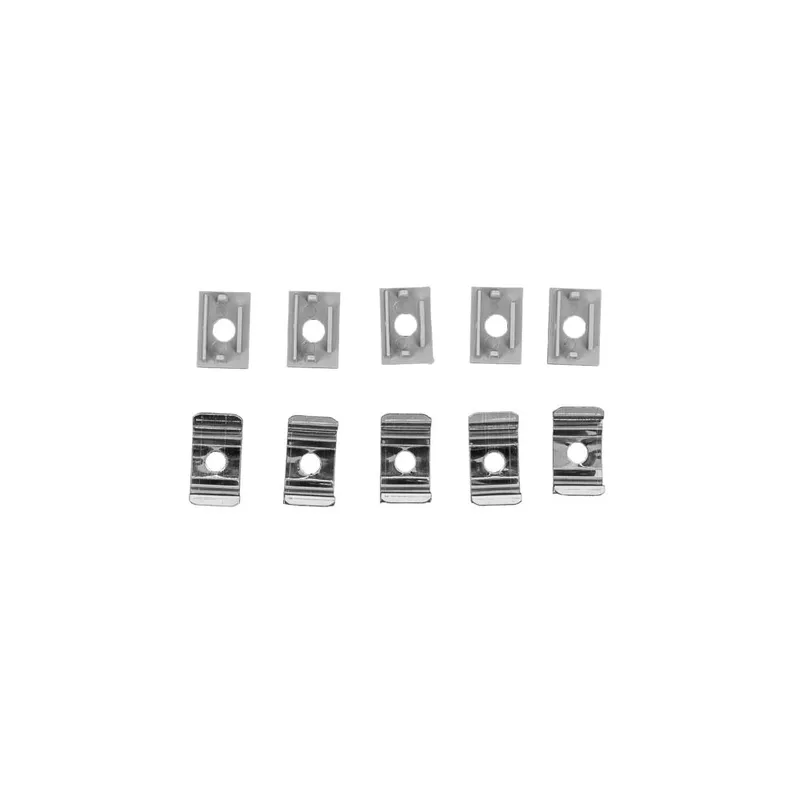 Profil Do LED Zestaw, ALU Anodowany V-TAC 2mb Klosz Mleczny 15x10mm VT-81129 5 Lat Gwarancji