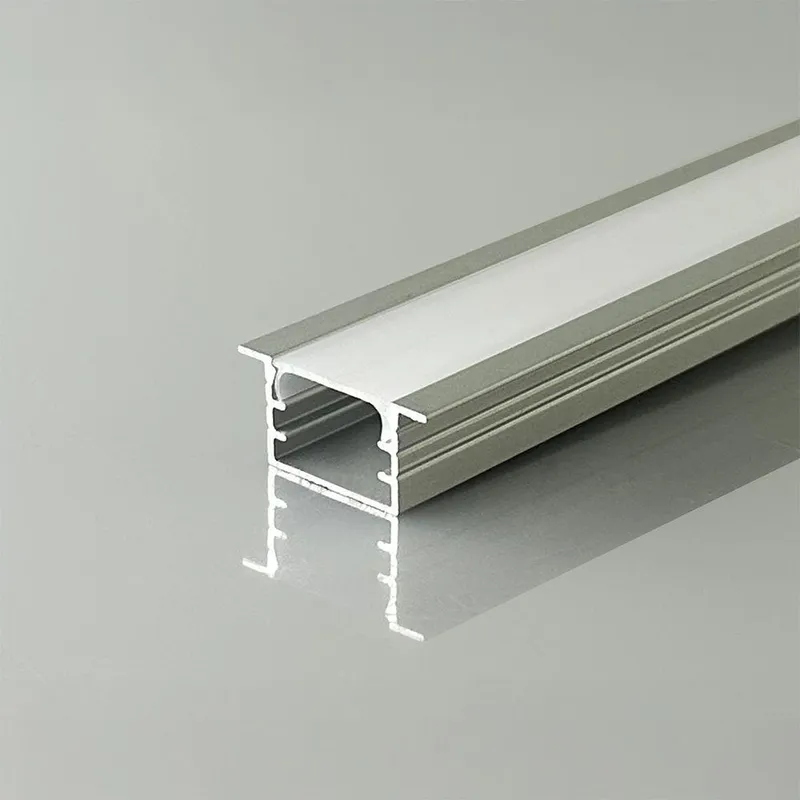 Profil Do LED Zestaw, ALU Anodowany Wpuszczany V-TAC 2mb Klosz Mleczny 15x10mm VT-81130 5 Lat Gwarancji