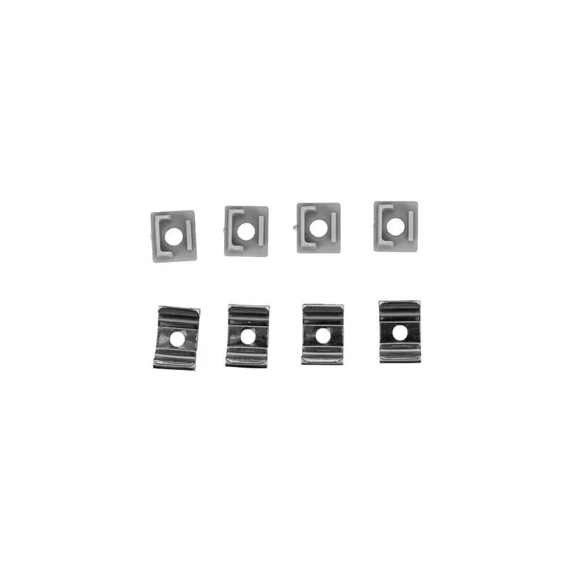Profil Do LED Zestaw, ALU Anodowany V-TAC 2mb Klosz Mleczny 12x10mm VT-81131 5 Lat Gwarancji