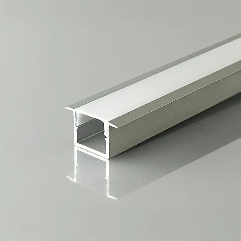 Profil Do LED Zestaw, ALU Anodowany Wpuszczany V-TAC 2mb Klosz Mleczny 12x10mm VT-81132 5 Lat Gwarancji