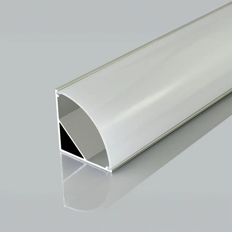 Profil Do LED Zestaw, ALU Anodowany Narożny V-TAC 2mb Klosz Mleczny 30x30mm VT-81135 5 Lat Gwarancji