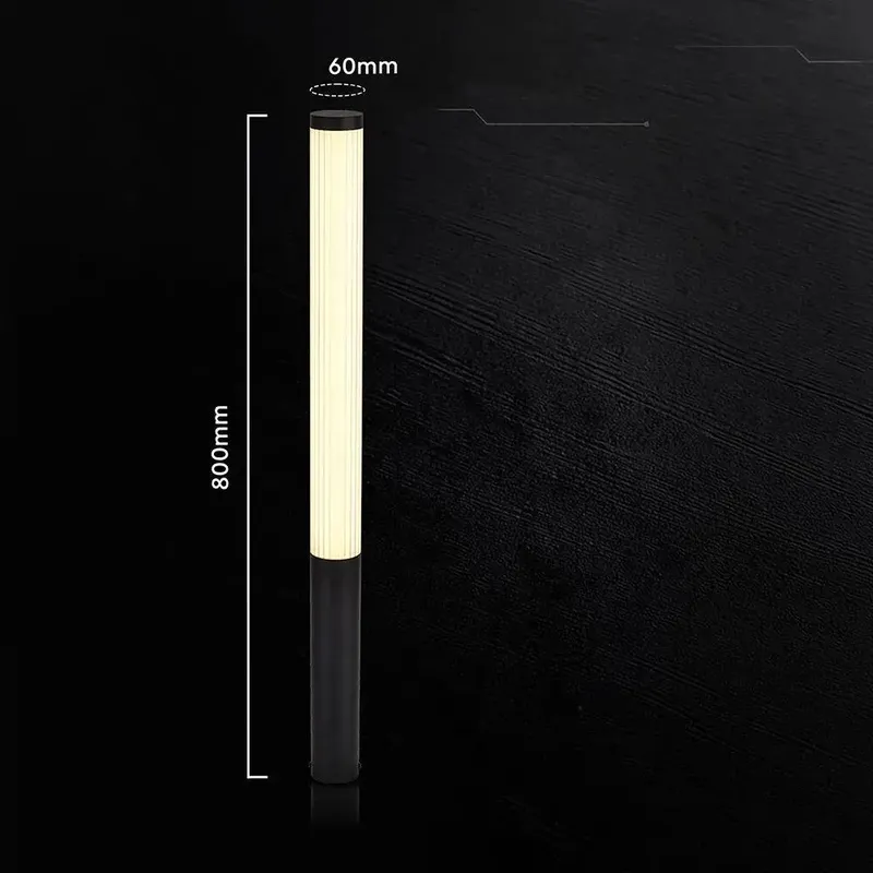 Słupek Ogrodowy V-TAC 80cm LED 24W IP44 VT-10181 3000K 3400LM - Czarny