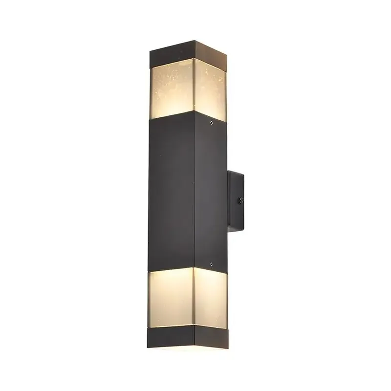 Oprawa Ścienna Elewacyjna V-TAC LED 2XGU10 IP44 VT-10187 3 Lata Gwarancji - Czarna