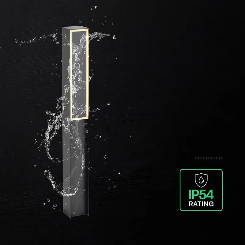Słupek Ogrodowy V-TAC 80cm LED 24W IP54 VT-10191 3000K 3400LM - Czarny