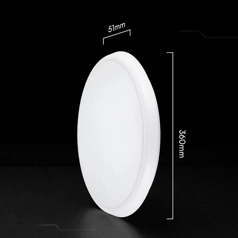 Oprawa Sufitowa Plafoniera V-TAC 40W LED CREE CHIP Czujnik Ruchu Regulacja Mocy I Barwy 5w1 IP65 VT-8179 4400LM 6 Lat Gwarancji