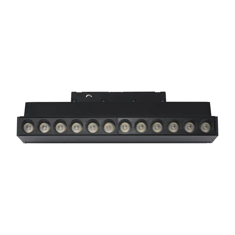 Oprawa Szynoprzewód 48V V-TAC 10W 48V 36ST LED 22cm Regulowana VT-41029 6400K 840LM 3 Lata Gwarancji - Czarna