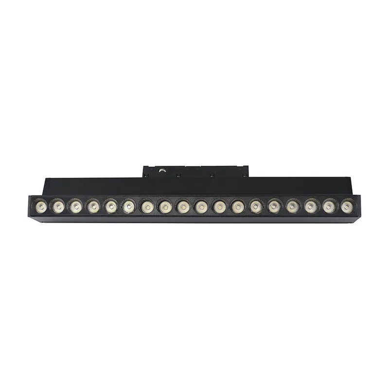 Oprawa Szynoprzewód 48V V-TAC 15W 48V 36ST LED 33cm Regulowana VT-41031 6400K 1220LM 3 Lata Gwarancji - Czarna