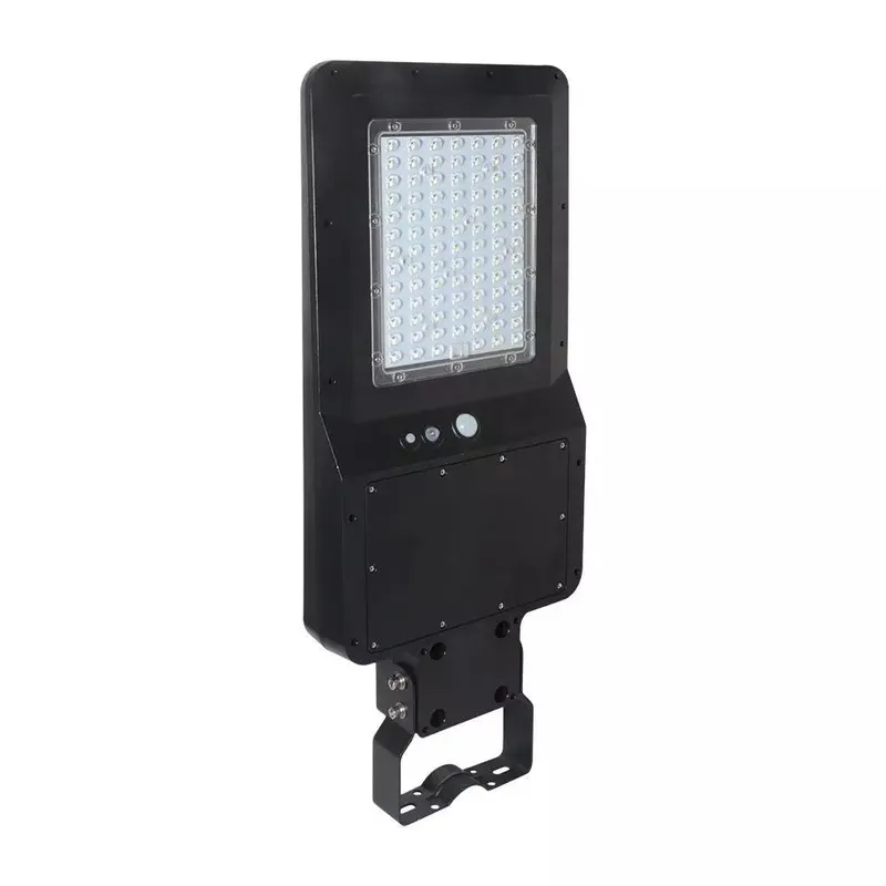 Naświetlacz Oprawa Uliczna Solarna V-TAC 40W LED IP65 150LM/W CCT VT-ST43 3000K-4000K-6500K 6000LM 3 Lata Gwarancji - Czarna