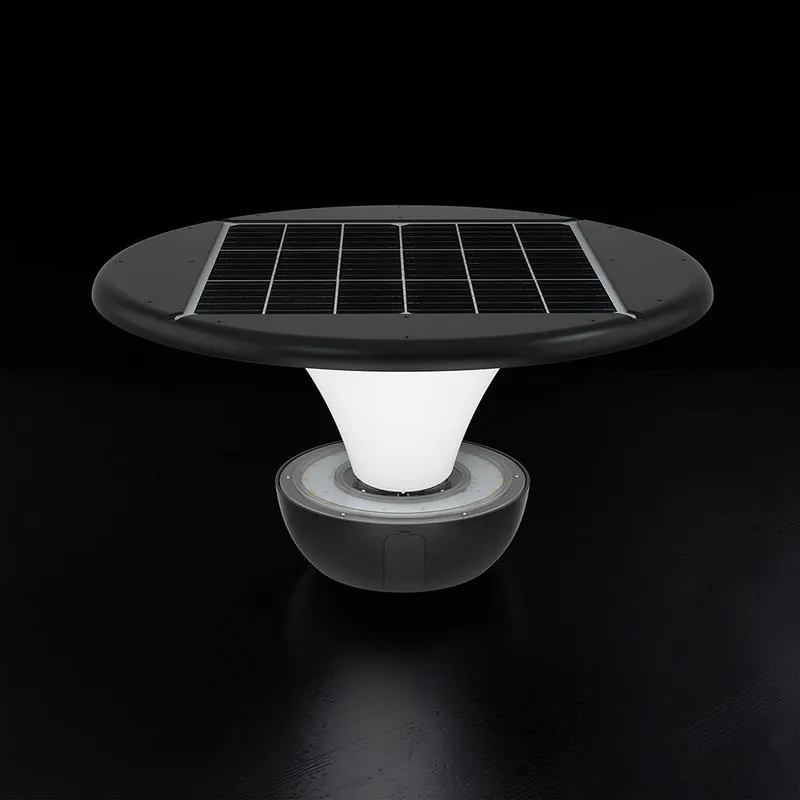 Oprawa Ogrodowa Parkowa Solarna LOTUS V-TAC 20W LED Pilot Czujnik Timer LIFEPO4 6000mAh CCT VT-10200 3000K-4000K-6000K 2400LM 3 Lata Gwarancji - Czarna