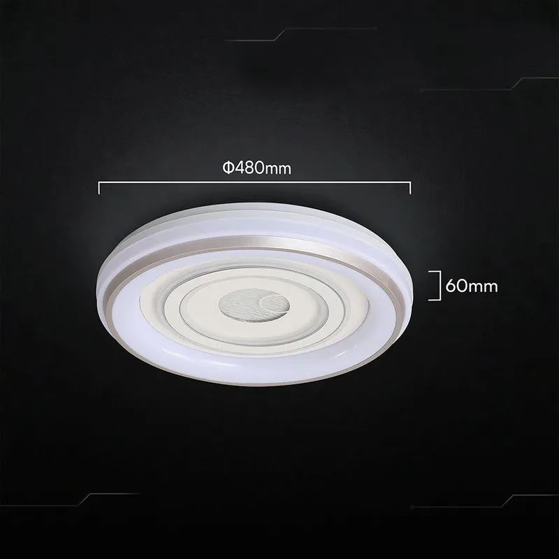 Oprawa Sufitowa V-TAC 60W LED CCT 480x60mm Pilot VT-84240 4200LM