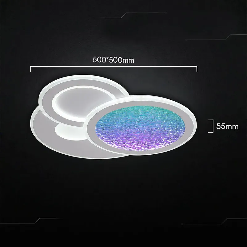 Oprawa Sufitowa V-TAC 2x40W LED CCT 500x500x55mm Pilot VT-84242 7200LM