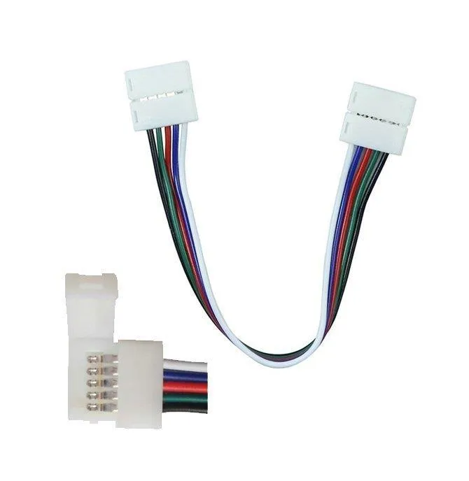 Konektor Złączka Taśm LED V-TAC Taśma-Przewód-Taśma Do Taśm LED 5050 10mm RGBW V-TAC