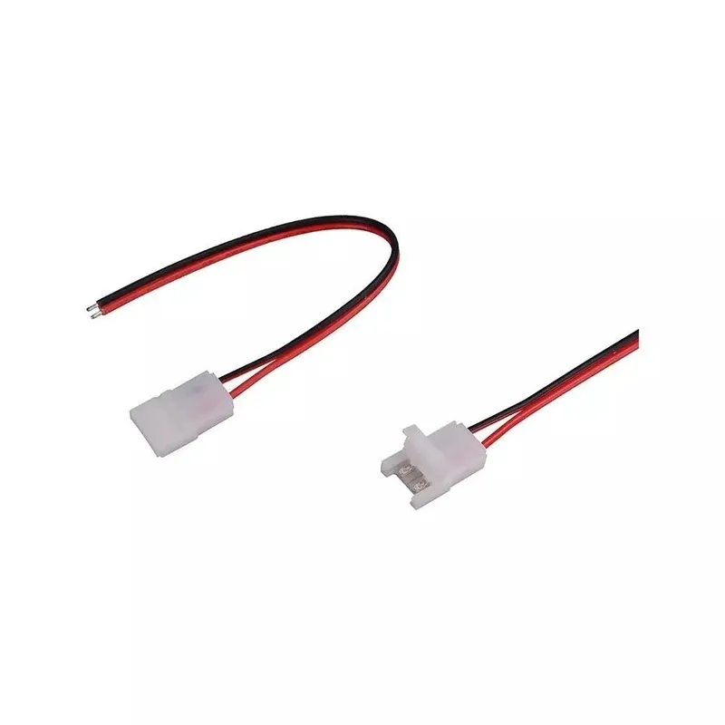 Konektor Złączka Taśm LED V-TAC Z Przewodami Do Taśm I Pasków LED Gęste I Zwykłe 10mm