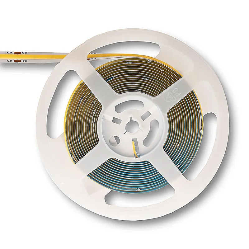 Zestaw LED V-TAC Taśma 420LED/M COB 24V 10W/M Zasilacz 24V 78W (2649+3272) 3000K 1000LM