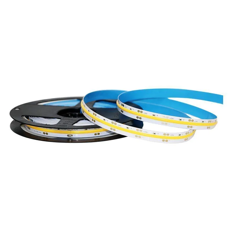 Zestaw LED V-TAC Taśma 420LED/M COB 24V 10W/M Zasilacz 24V 78W (2649+3272) 3000K 1000LM