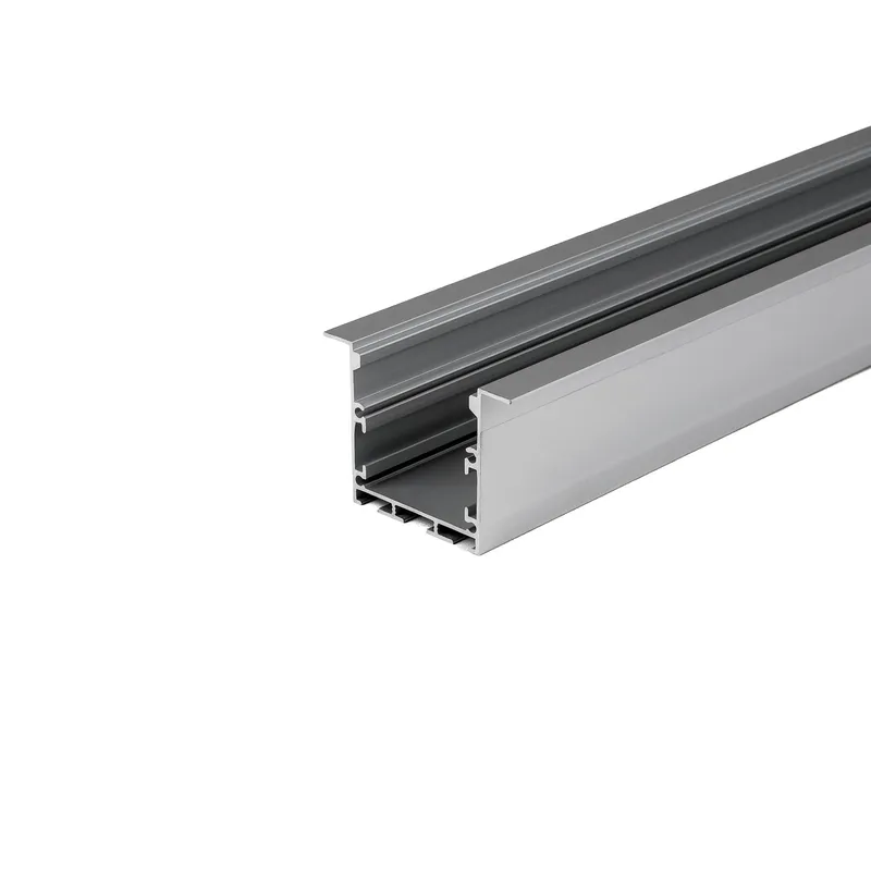 Profil Do LED Zestaw, ALU Anodowany Wpuszczany V-TAC 2mb Klosz Mleczny 50x35mm VT-8126