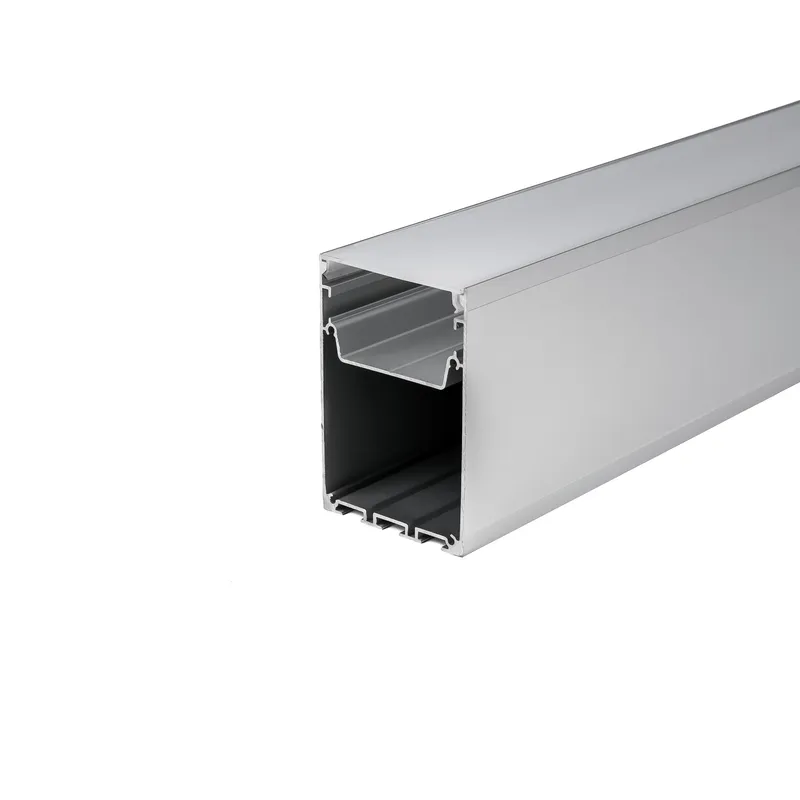 Profil Do LED Zestaw, ALU Anodowany V-TAC 2mb Klosz Mleczny 50x75mm VT-8127