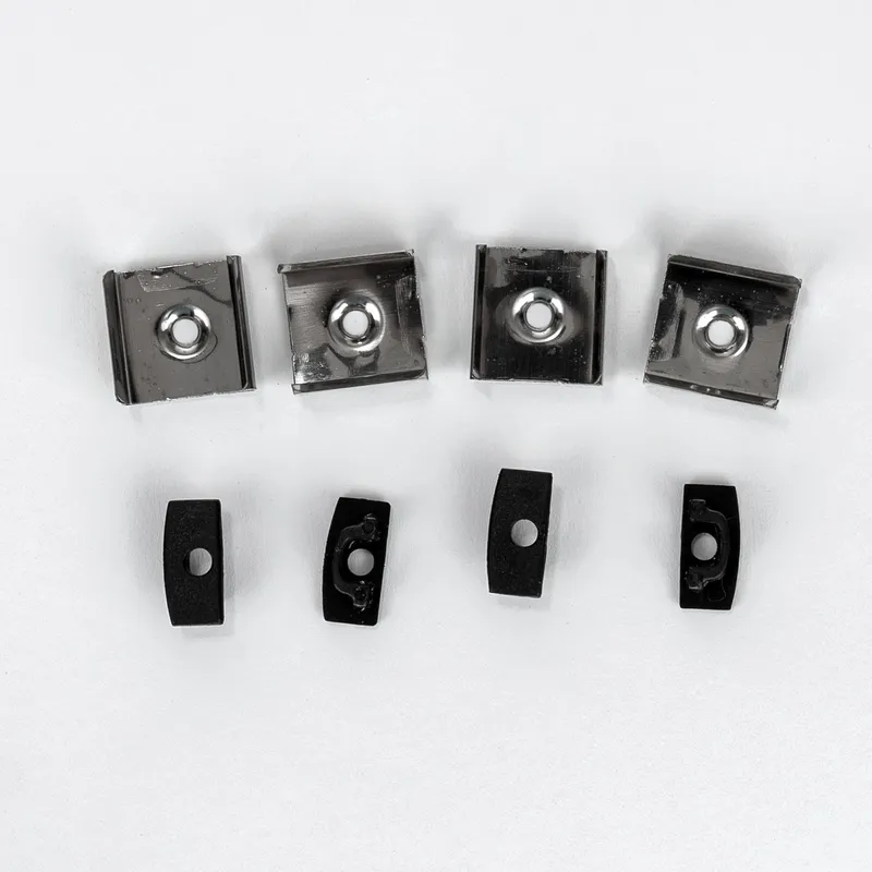 Profil Do LED Zestaw, ALU Czarny V-TAC 2mb Klosz Czarny 17,4x7mm VT-8113