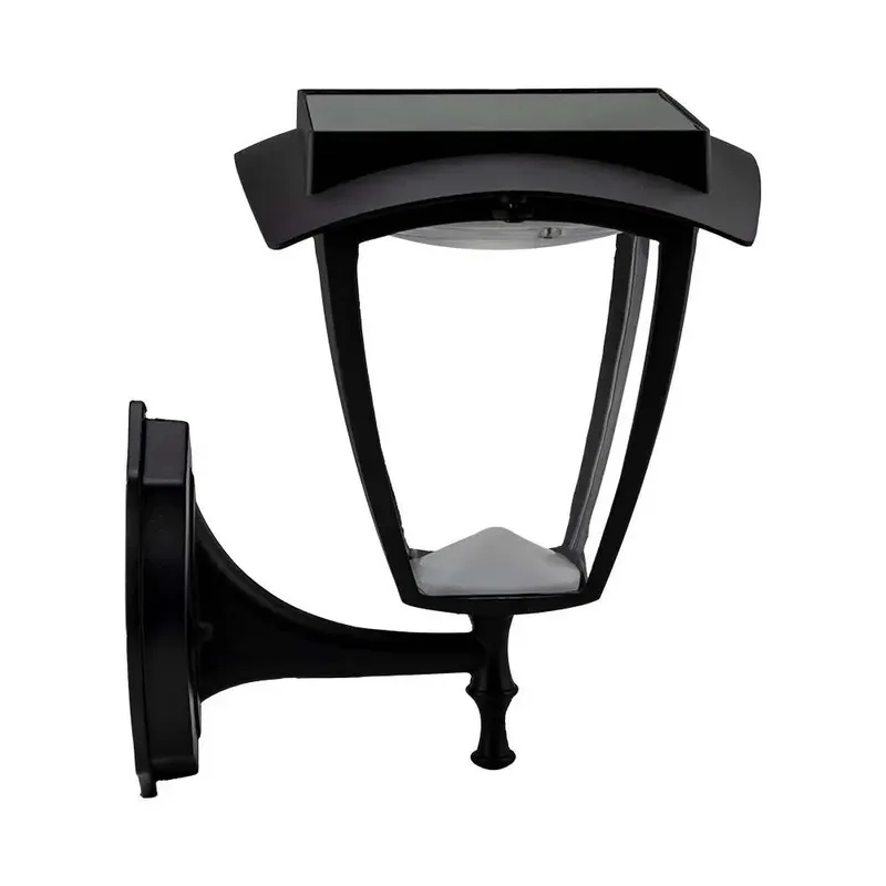 Kinkiet Ogrodowy Ścienny Solarny V-TAC 2W LED IP44 VT-982 3000K+6000K 110LM 3 Lata Gwarancji