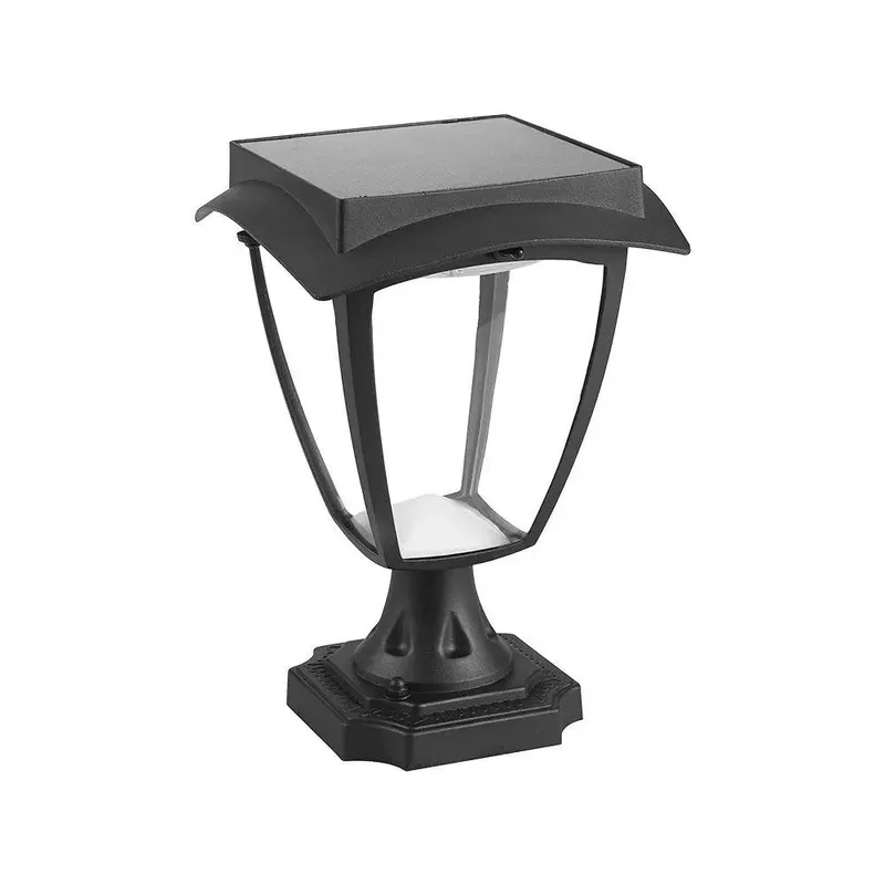 Słupek Ogrodowy Solarny V-TAC 2W LED IP44 25cm VT-983 3000K+6000K 110LM 3 Lata Gwarancji