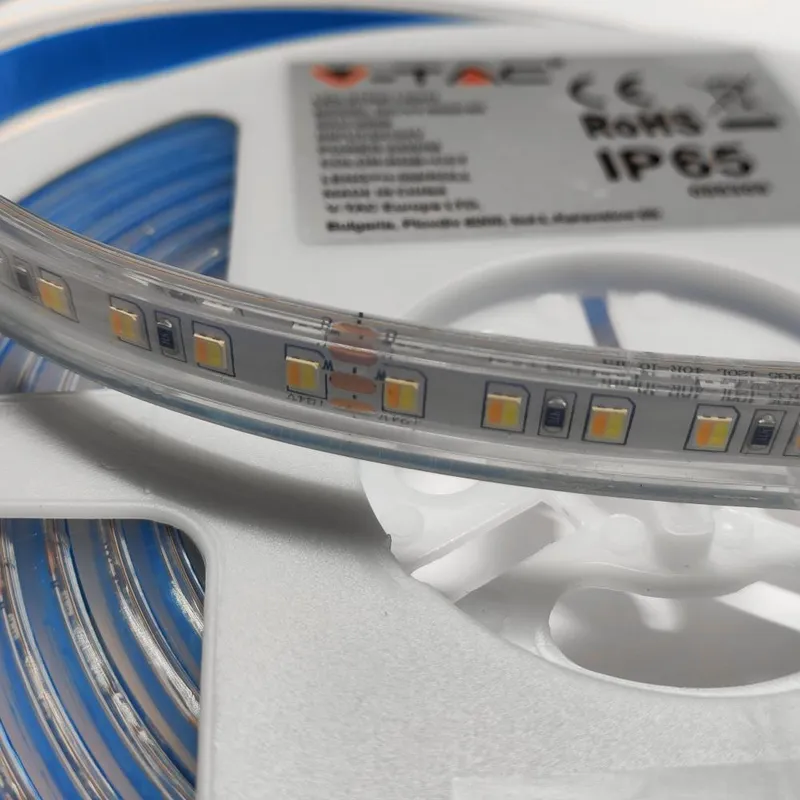 Taśma LED V-TAC SMD2835 60LED 24V CCT 3w1 IP65 VT-2835 120 3000K-6500K 1500LM