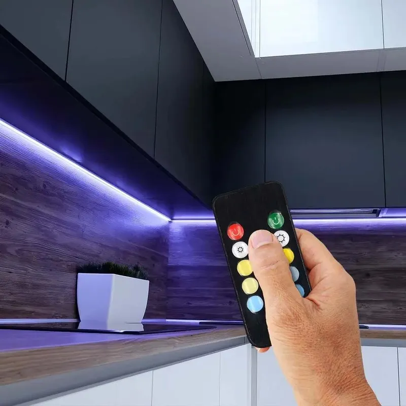 Sterownik Taśm V-TAC LED CCT Mono Jednokolorowy 12V/24V WI-FI Google Home Alexa, Pilot 24 Przyciski VT-2427