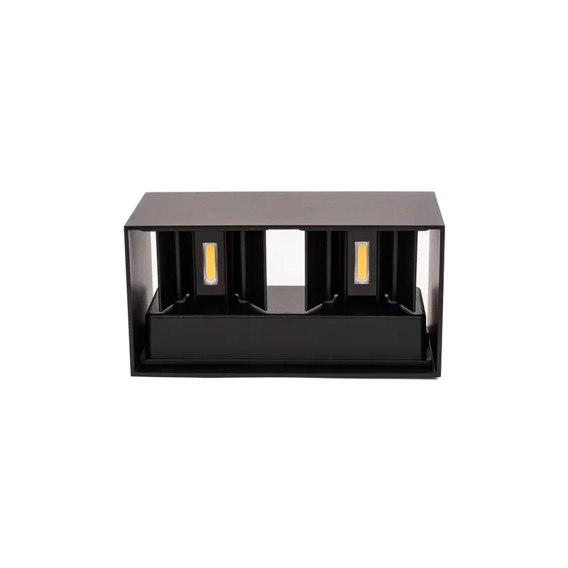 Oprawa Ścienna V-TAC 24W LED Góra Dół IP65 VT-8125-B-N 3000K 2720LM - Czarna