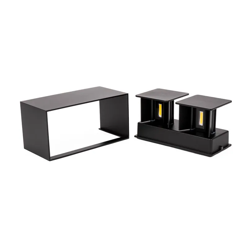 Oprawa Ścienna V-TAC 24W LED Góra Dół IP65 VT-8125-B-N 3000K 2720LM - Czarna