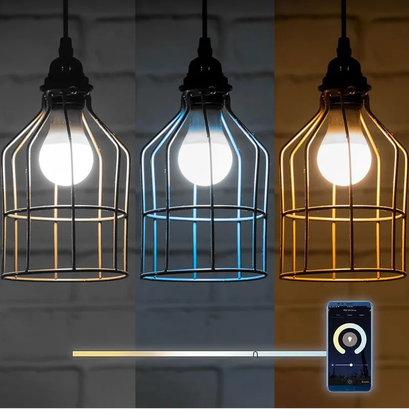 Żarówka LED Smart WI-FI V-TAC 7W E27 Filament A60 Tuya Amazon Alexa Google Home VT-5137 2700K-6500K 806LM