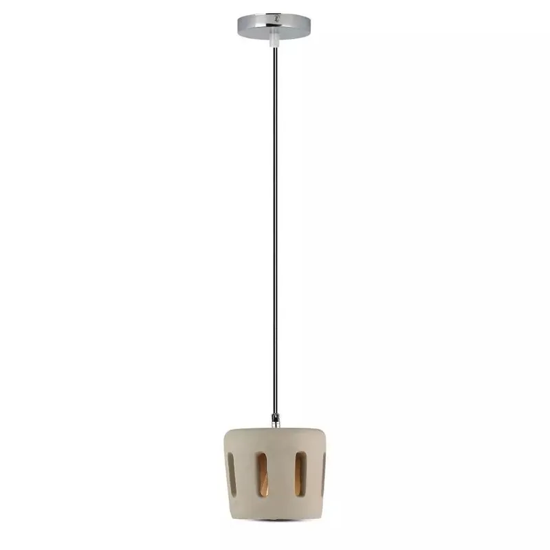 Oprawa Zwieszana V-TAC E27 Beton 200/200MM VT-7202 5 Lat Gwarancji