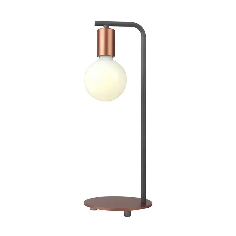 Lampka Stołowa Nocna V-TAC E27 Brązowa/Miedziana 150x420mm VT-7412 5 Lat Gwarancji